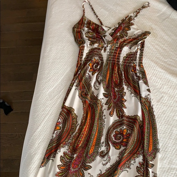 Maxi print dress - Picture 2 of 4